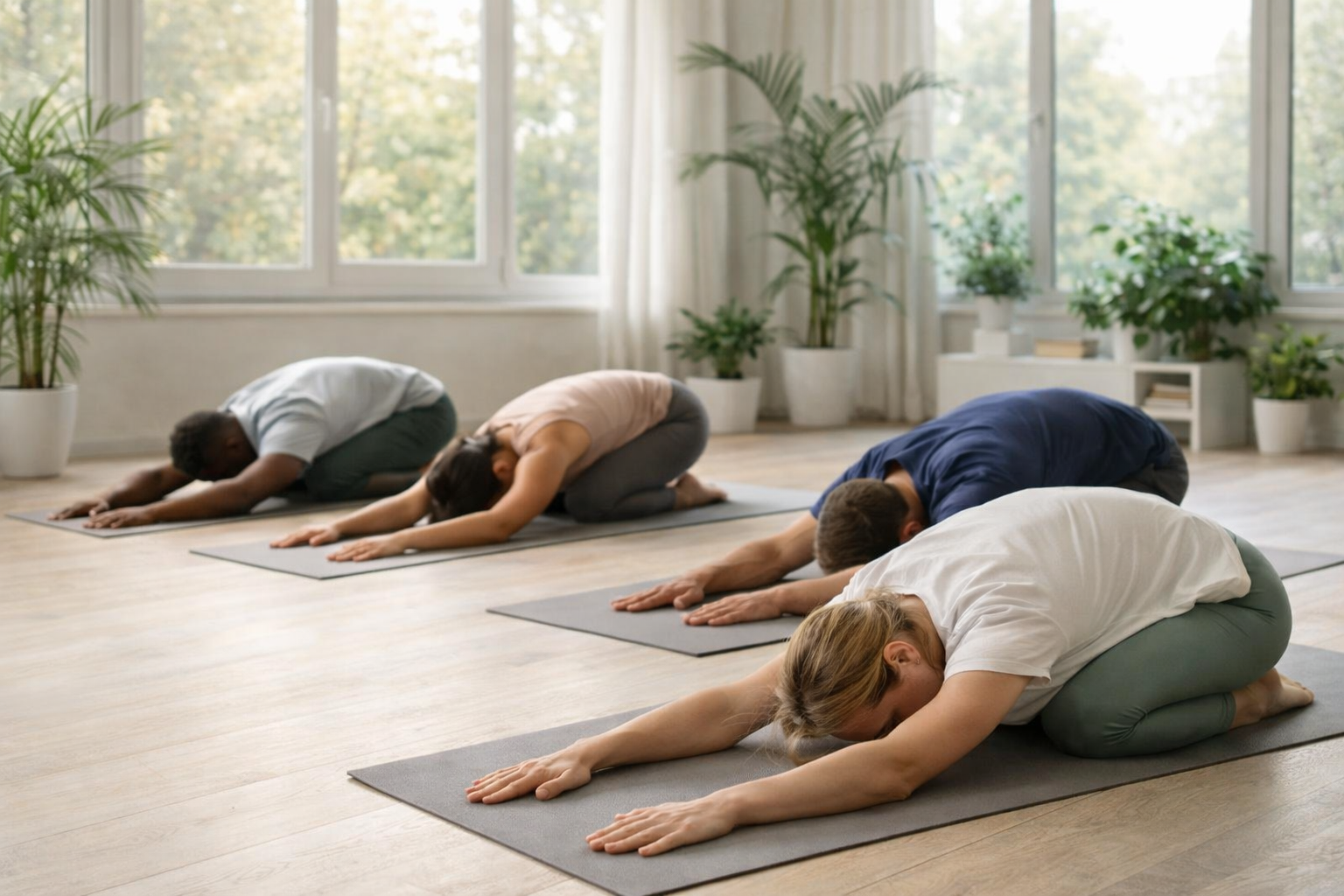 Yoga doux et nutrition